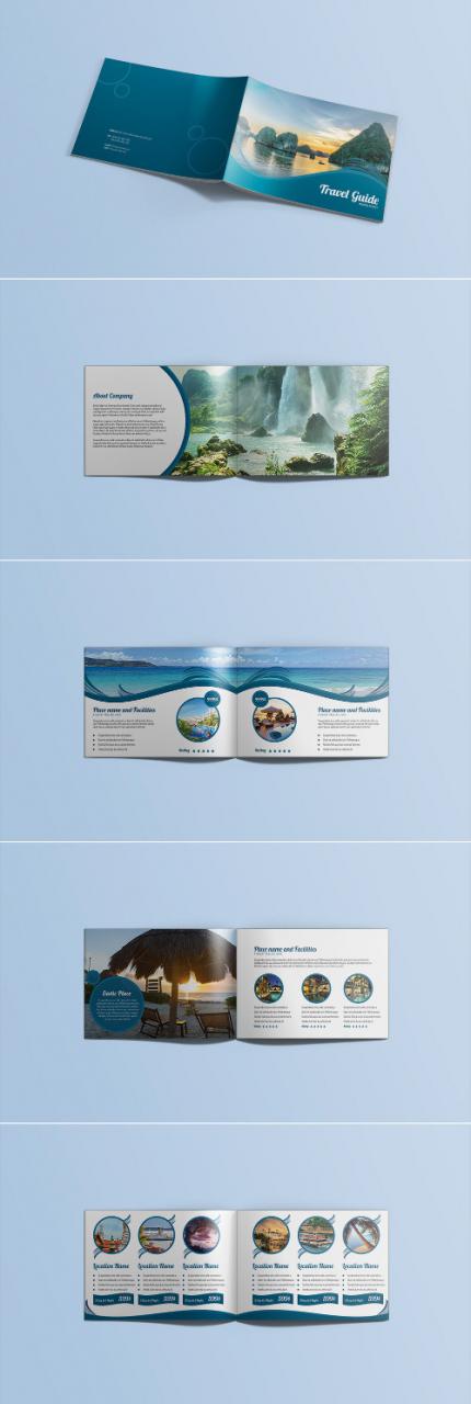 ejemplos de folletos turísticos