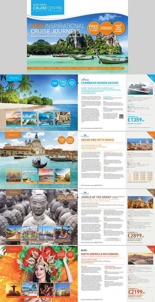folletos turísticos ejemplos