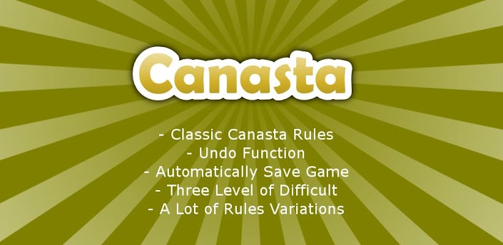 Immagine del gioco di carte Canasta per Android