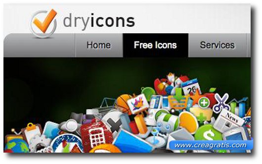Terzo sito per scaricare icone gratis