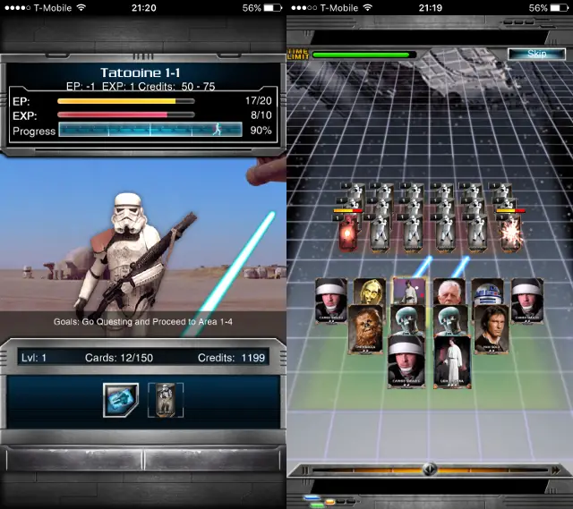 Immagine del gioco Star Wars: Force Collection per Android e iOS