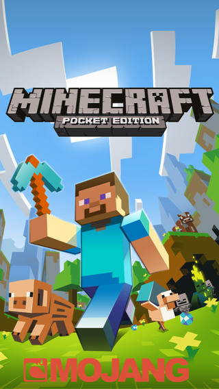 Schermata del gioco Minecraft Pocket Edition per iPhone