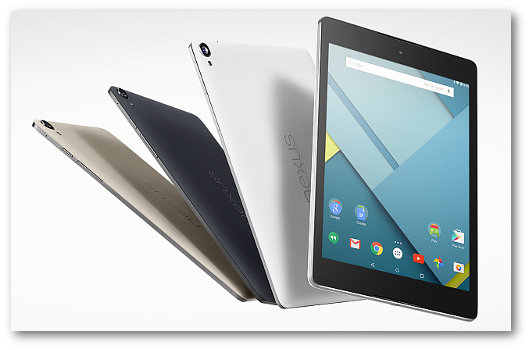 Immagine del tablet Nexus 7
