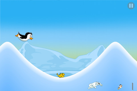 Immagine del gioco Racing Penguin, Flying Free