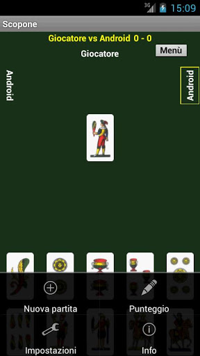 Immagine del gioco di carte Scopone per Android