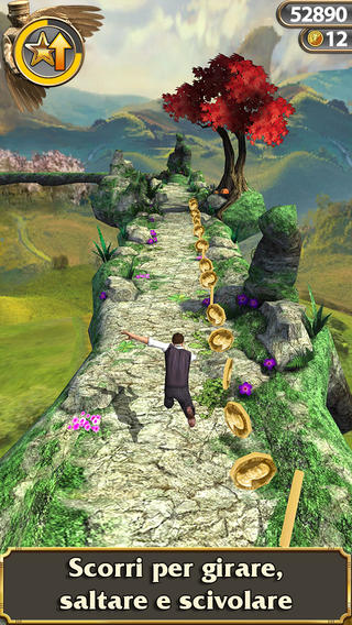 Schermata del gioco Temple Run: Oz per iPhone