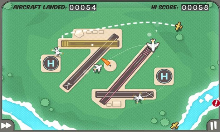Immagine del gioco Flight Control per Android