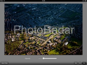 Applicazione di fotografia Impression per iPad