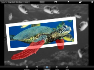 Applicazione di fotografia OutColor per iPad